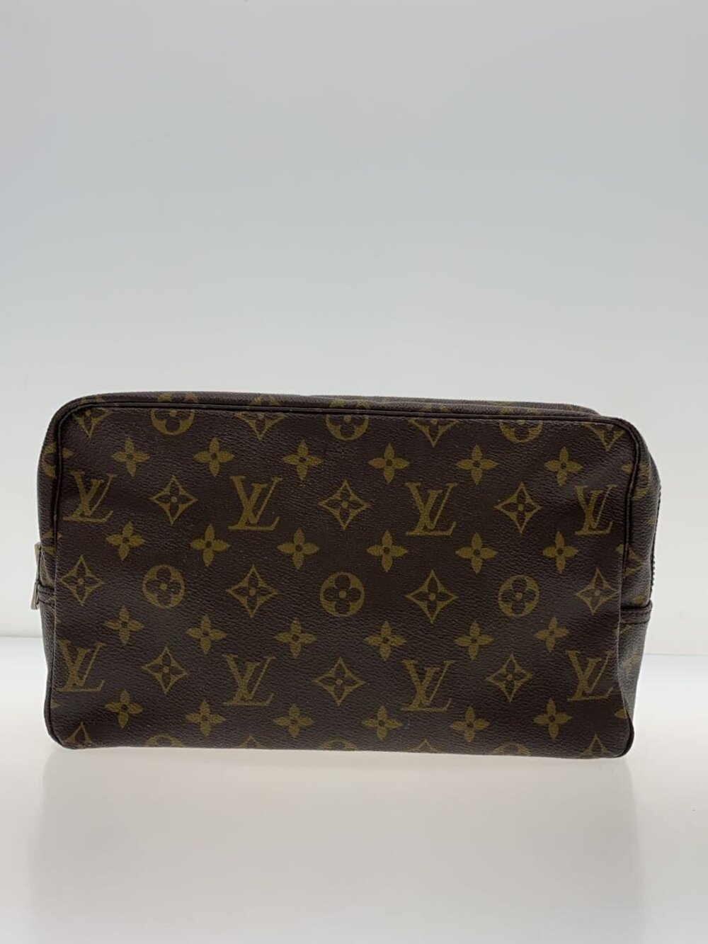 LOUIS VUITTON Trousse Toilette Canvas Brown All over